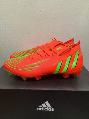 ADIDAS PREDATOR EDGE.1 SG-PRO (ORANGE) ( SOCCER SHOES/CLEATS SIZE