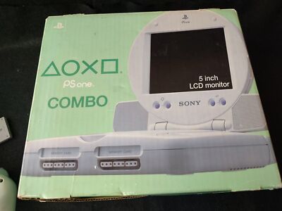 Sony PlayStation PSOne Console LDC MONITOR COMBO SCPH-140 NTSC-J