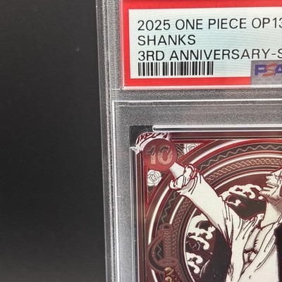 PSA 10 Shanks Silver OP09-004 SP Alt Art SR Carrying on His Will