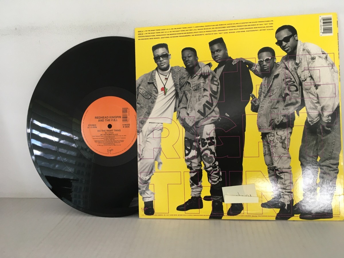 Redhead Kingpin And The F.B.I. - Do The Right Thing - Virgin