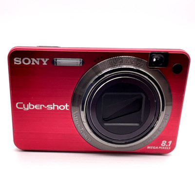 Sony Cyber-shot DSC-W150 7.2MP Digital Camera Red – Power Error