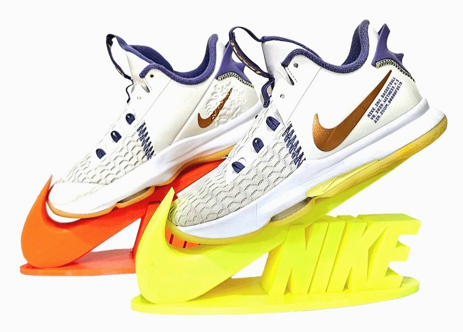 Nike Lebron Witness V 5 Shoes White Purple 5Y Or Womens 6.5 Laces