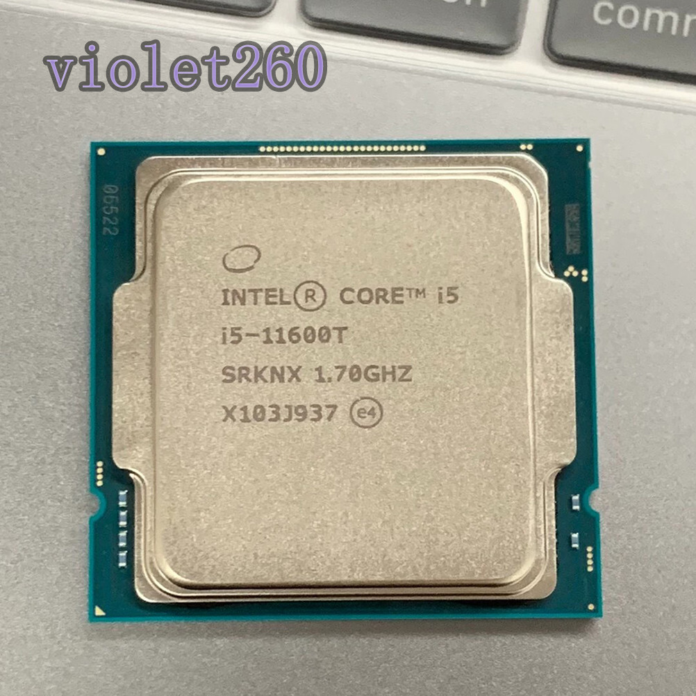11Th Gen Intel Core i5-11600T LGA 1200 CPU Processor 6-Core 12MB