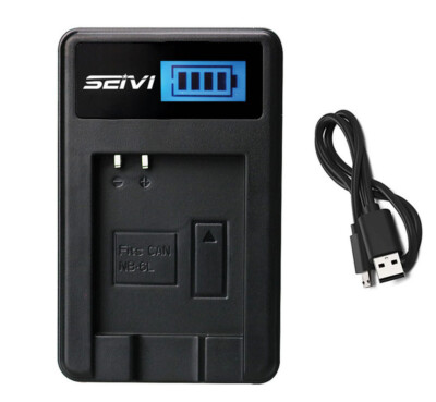 Battery Charger for Canon PowerShot G10, G11, G12, SX30 IS,SX30IS