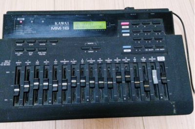 Kawai MM-16 16ch SysEx MIDI Mixer Controller No Box With adapter