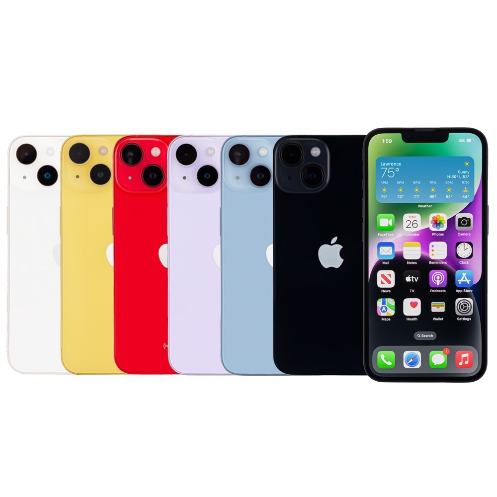 Apple iPhone 14 128GB Factory Unlocked AT&T T-Mobile Verizon Very