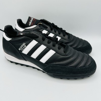 adidas Mundial Team Black Cloud White Men's Sizes 7-13 Turf Soccer