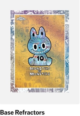 2025 Topps Labubu Chrome® 10th Anniversary - Hobby Box FACTORY