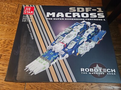 ROBOTECH THE MACROSS SAGA JIESTAR SDF-1 Building Kit 4682 PCS NEW