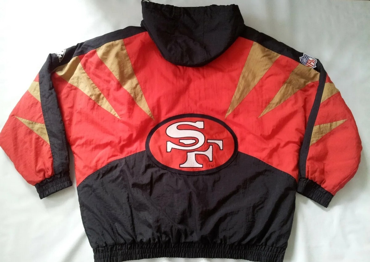 VINTAGE APEX ONE PRO LINE SAN FRANCISCO 49ers SHARK TOOTH JACKET