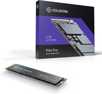 Intel SOLIDIGM P44 Pro 2TB M.2 2280 PCIe 4.0x4 NVMe Gaming TLC