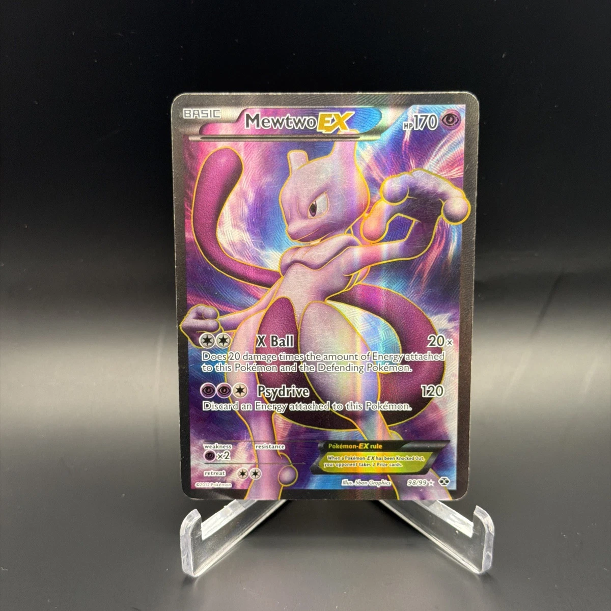 Mewtwo Pokémon TCG Next Destinies Individual Collectible Card Game