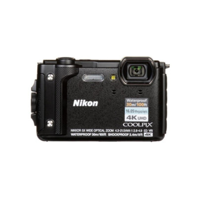 Nikon COOLPIX W300 16.0MP Digital Camera - Black for sale online