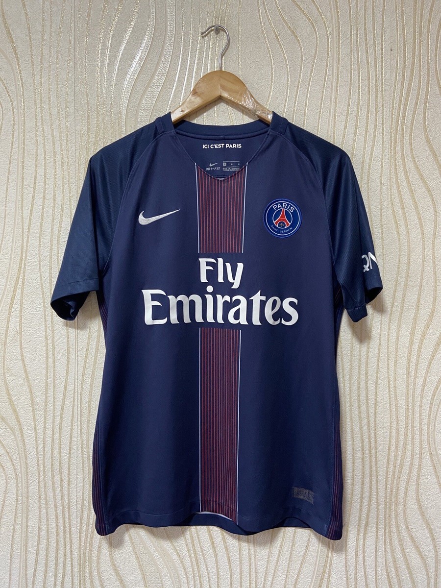 PARIS SAINT GERMAIN 2016 2017 HOME FOOTBALL SHIRT SOCCER JERSEY