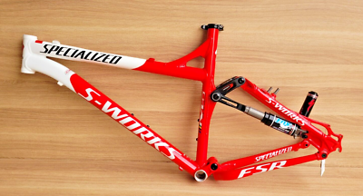 rare NOS SPECIALIZED S-WORKS M5 FSR world champion mtb frame size