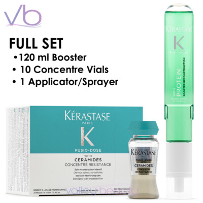 KERASTASE Fusio Dose Treatment Resistance Concentre + Booster