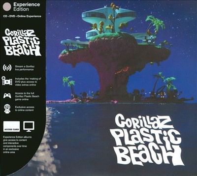 Plastic Beach [Deluxe Edition] [CD/DVD] [PA] by Gorillaz (CD, Mar