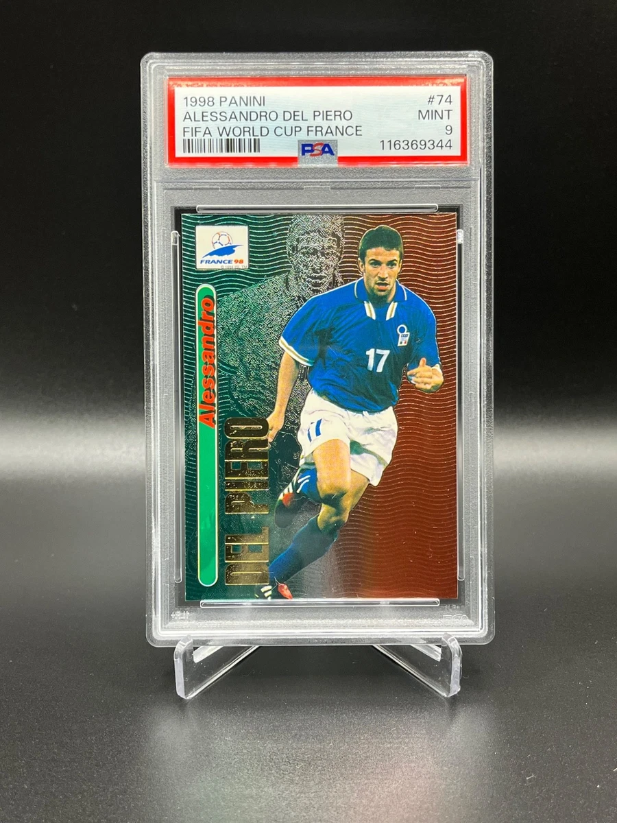 Panini Soccer Trading Cards Sports 1998 Year Manufactured for sale