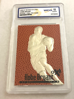 1996-97 Skybox Feel The Game EX-2000 Kobe Bryant WCG 10 GEM-MT | eBay