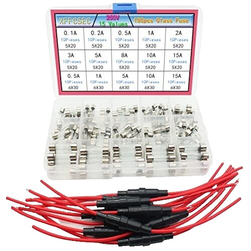 1x Furutech Fuse Rhodium Plated 5x20mm 1A,2A,3.15A,4A,5A 6x32mm 1A