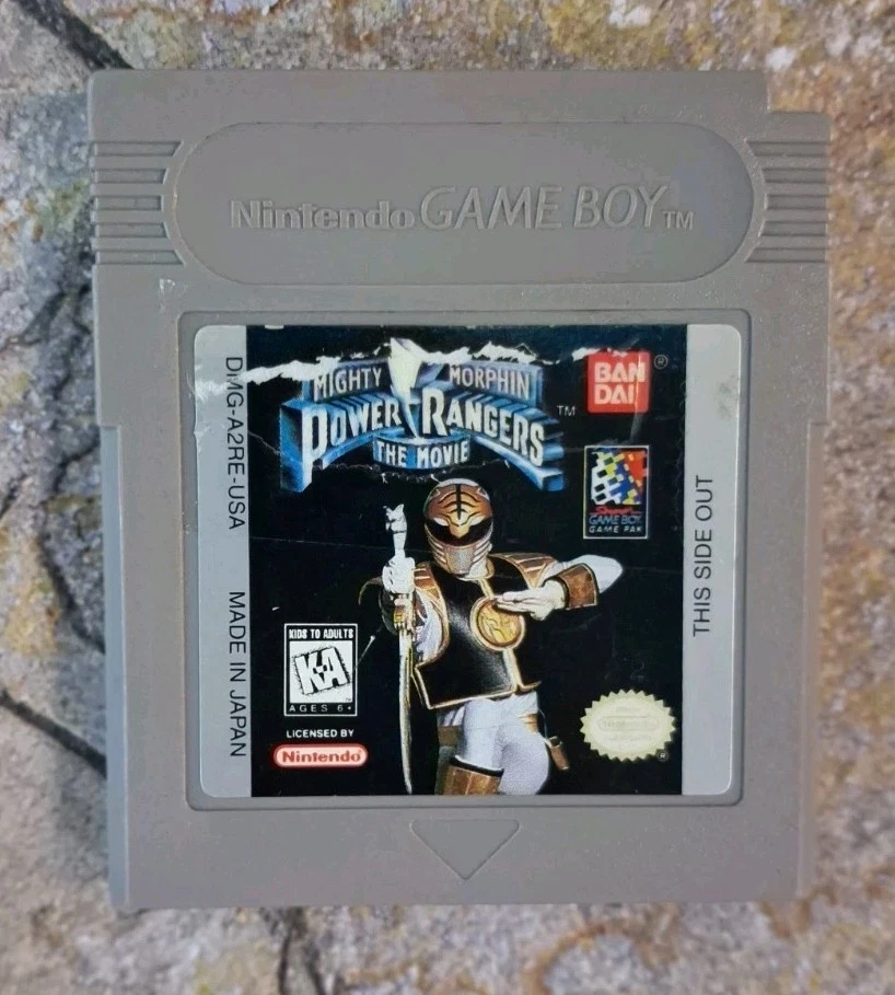 Mighty Morphin Power Rangers: The Movie Nintendo Video Games for