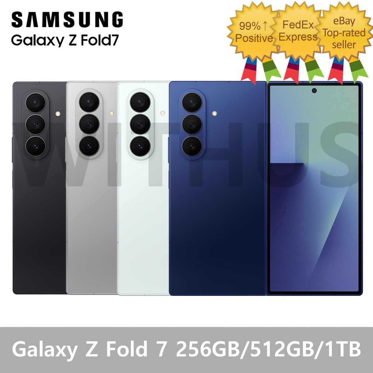SAMSUNG Galaxy Z Fold 7 5G SM-F966 256G/512G/1TB Unlocked Folding