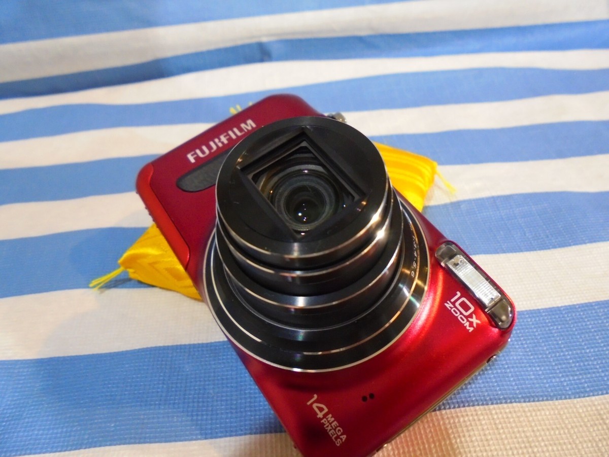 Fujifilm FinePix T300 RED metallic,14MP,10x,f/3.4,3in from Japan