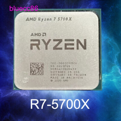 AMD Ryzen 7 5700X AM4 CPU Processor 65W 3.4 GHz up to 4.6GHz 8