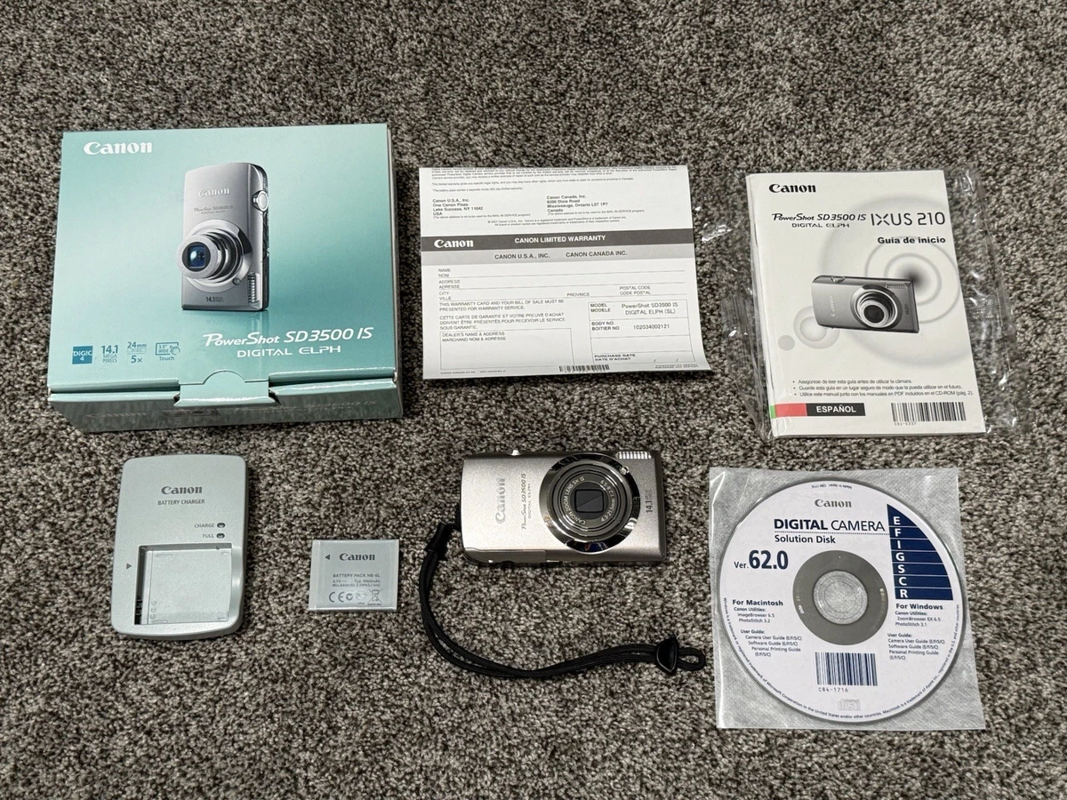Canon PowerShot SD3500 IS Digital Cameras for Sale | Shop New