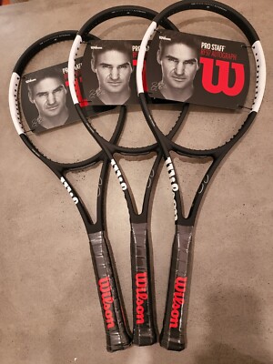1x Wilson Pro Staff RF97 Autograph v12 Tennis Racquet 4 3/8 Roger