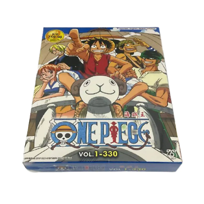 One Piece Anime DVD (Box 1) Vol. 1-330 -All Region English Dubbed