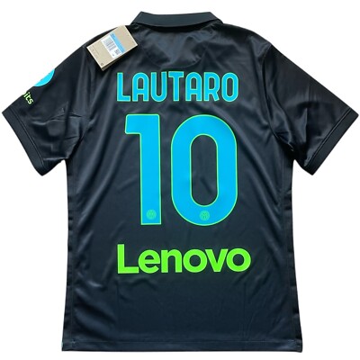 2021/22 Inter Milan Third Jersey #10 Lautaro Martinez Medium Nike