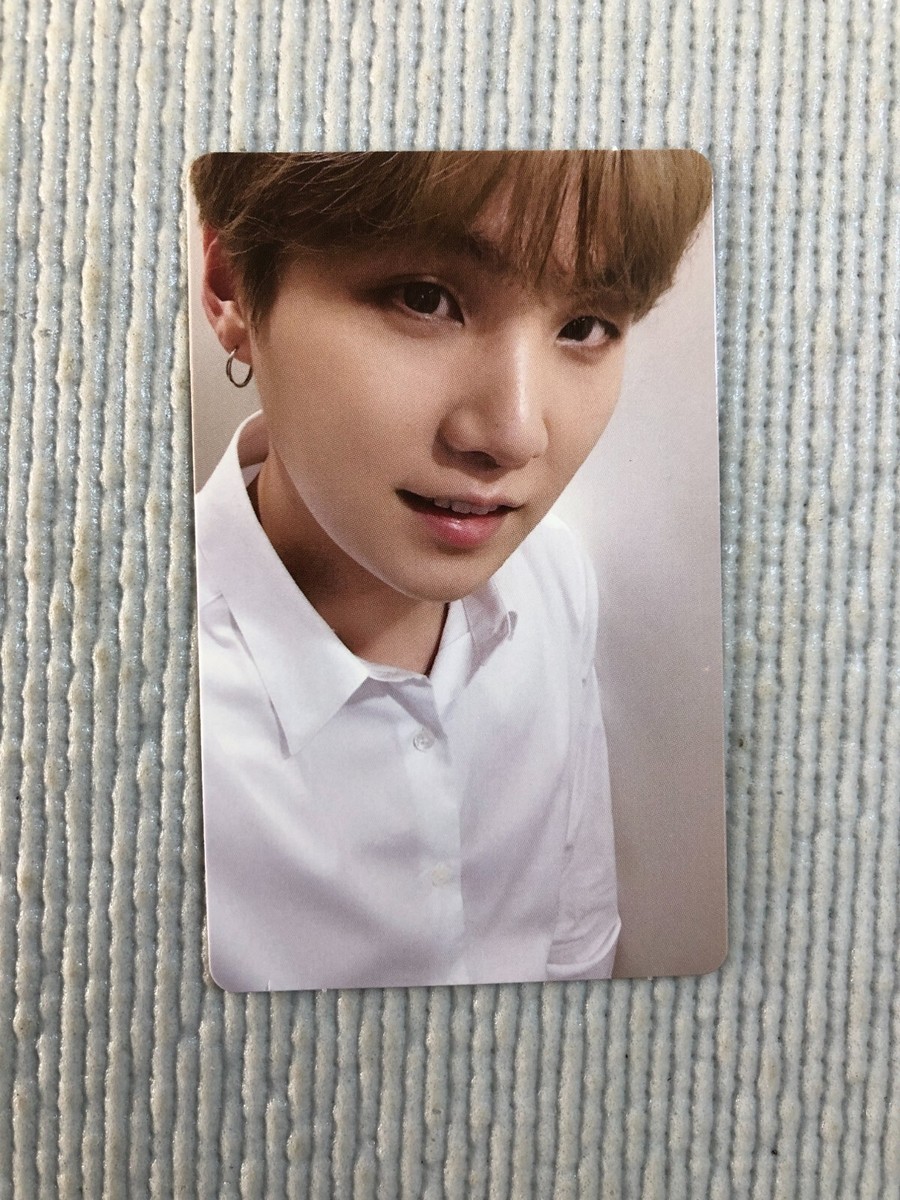 BTS Memories of 2019 Blu-ray Official Photo card ( SUGA ) | eBay