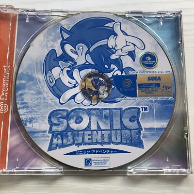 Sonic Adventure SEGA Dreamcast DC set of 2 Japan import | eBay