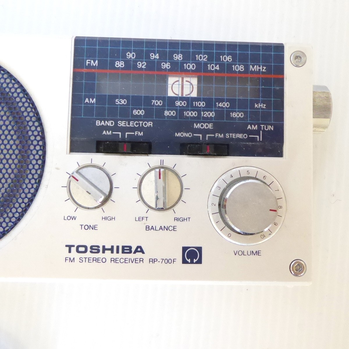 Vintage Toshiba Rp-700F Am/Fm Stereo Receiver portable Radio