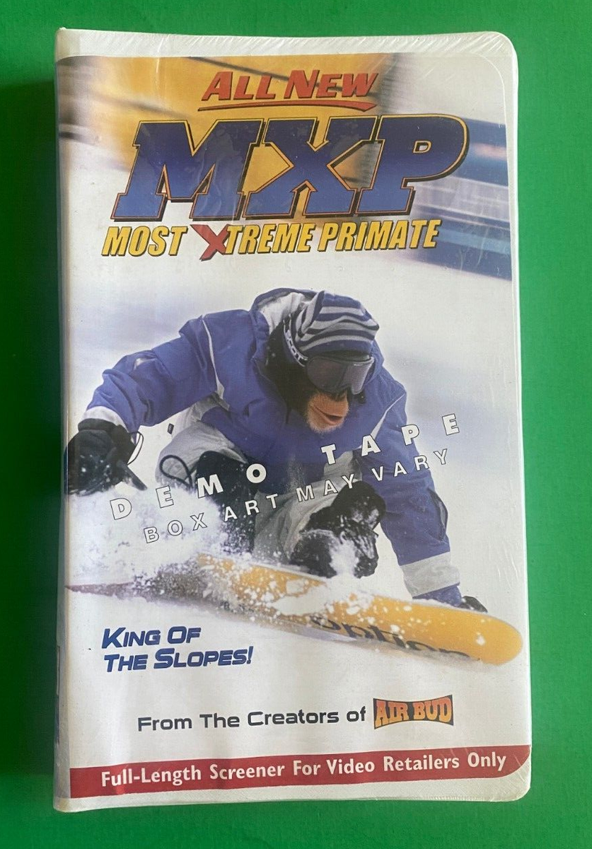 MXP: Most Xtreme Primate VHS White Clam Shell Kids Movie