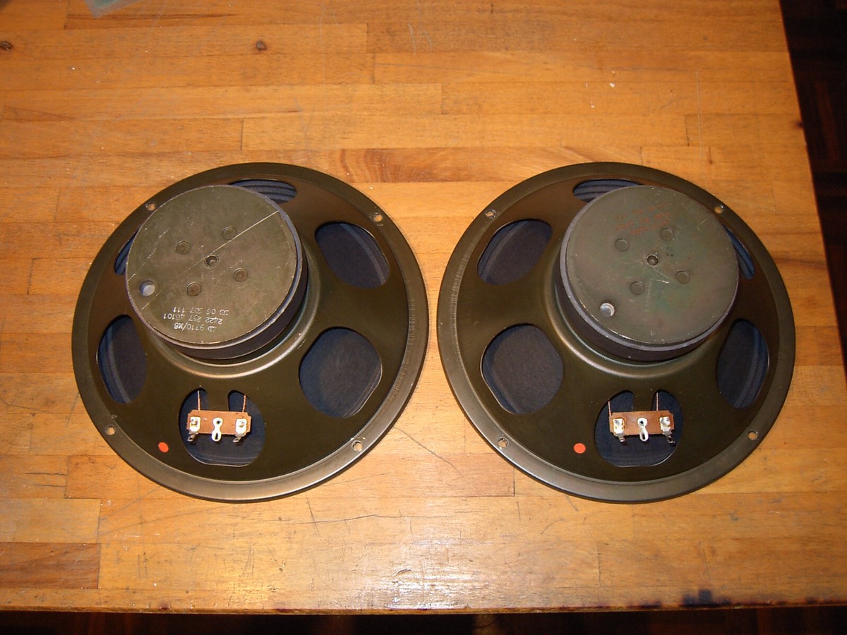 Philips 9710m/M8 Full Range Ferrite Speakers 1970s, EL7130 Celing