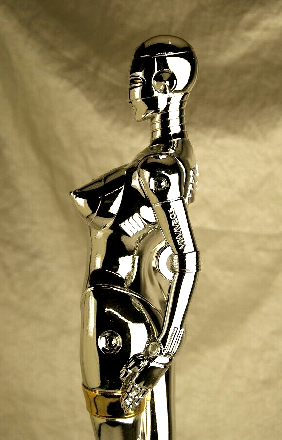 Hajime Sorayama Sexy Robot 001 Pink CHROME Statue 1/4 Scale NIB+