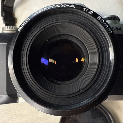 フィルムカメラ PENTAX MX SMC Pentax A 50mmf2Lens camera Pentax ZX