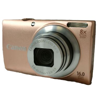 Canon PowerShot A4000 IS 15.1MP Digital Camera Pink | eBay