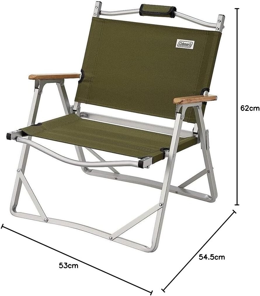 Coleman Compact Folding Chair Olive 2000033562 from Japan New
