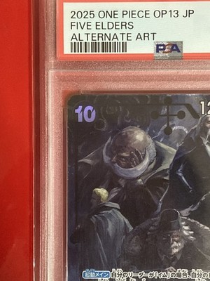 2025 PSA 10 Five Elders OP13-082 SR Carrying on His Will ONE PIECE