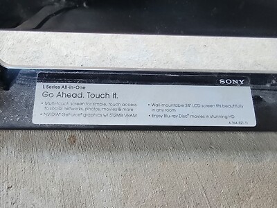 SONY VAIO PCV-A1111L Monitor Desktop Computer | eBay