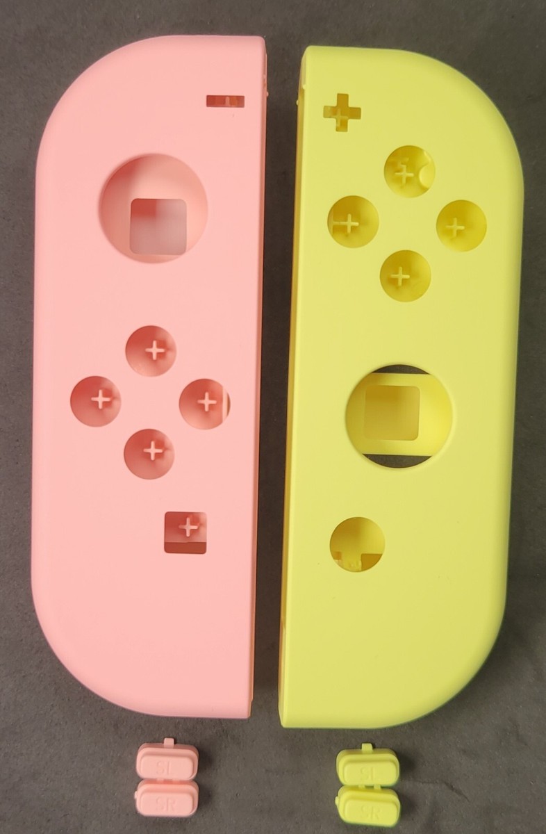 Genuine Nintendo Switch Pastel Pink & Yellow Joy-Con Authentic