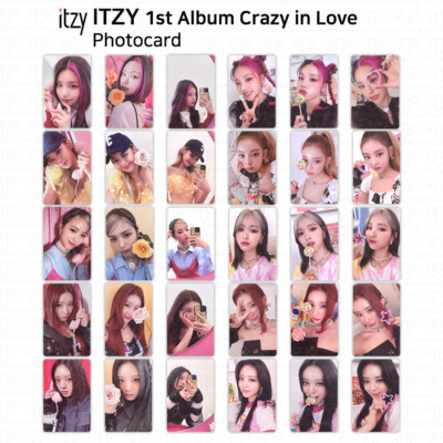 ITZY 1st Album Crazy In Love Official Photocard Yeji Lia Ryujin