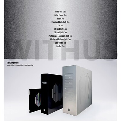 BTS Proof Collector's Edition Limited Album Official K-POP