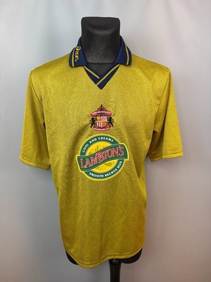 SUNDERLAND 1997 1999 AWAY SHIRT FOOTBALL SOCCER JERSEY ASICS MENS