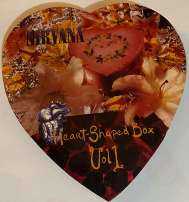 Nirvana Vol. 1 & 2 Heart Shaped Box Vintage Bootleg 8 C.D.