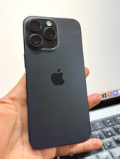 Apple iPhone 15 Pro Max - 256 GB - Blue Titanium (Unlocked) for