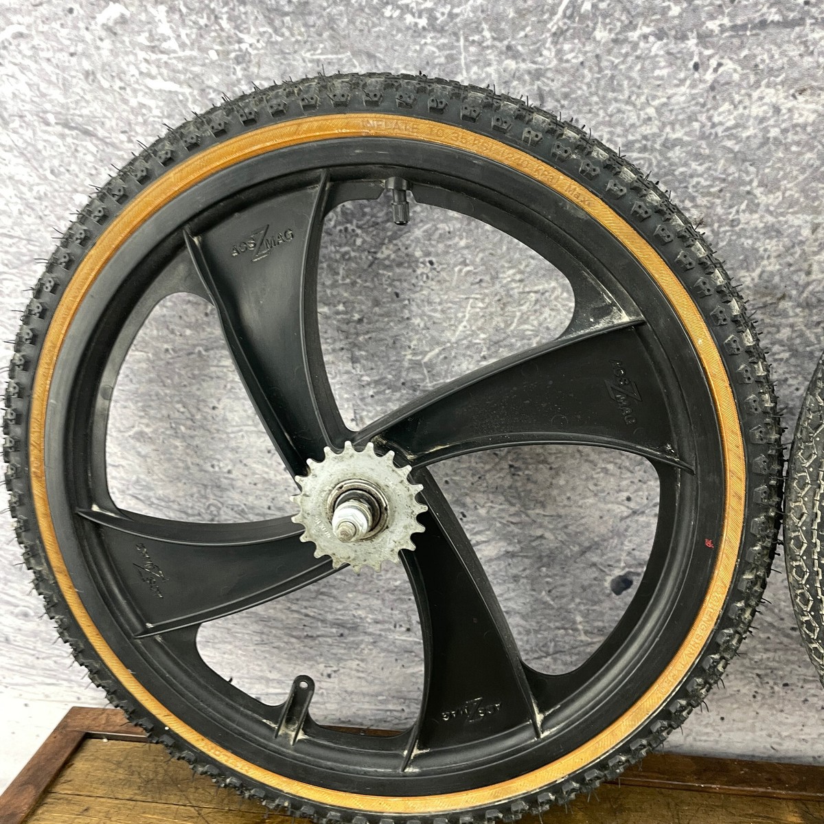 ACS Z Mag Wheel Set Old School BMX Freestyle 20 4 Blade OG Shimano